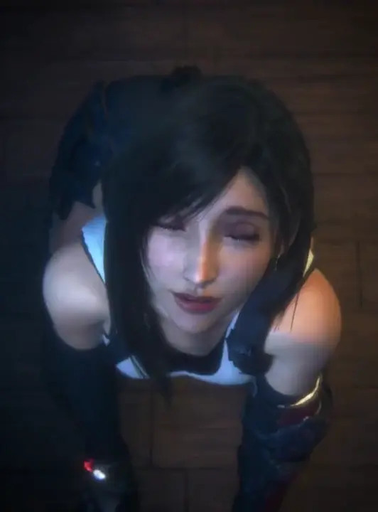 Tifa waiting for that goody goody