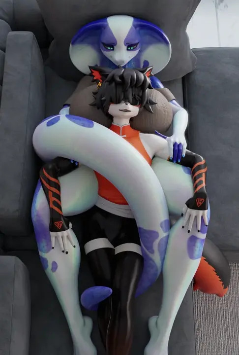 Snake Cuddles - BlackSpoiler