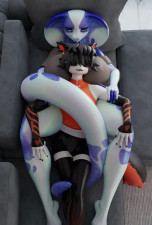 Snake Cuddles - BlackSpoiler