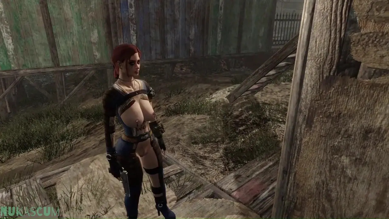 Vault slut is addicted to mutant cock 1-2