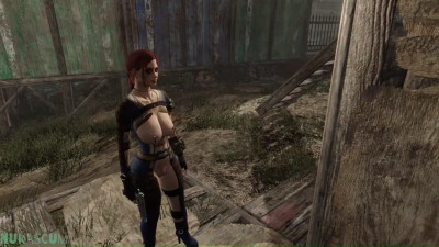 Vault slut is addicted to mutant cock 1-2