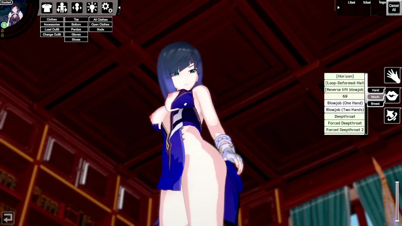 Yelan hentai sex