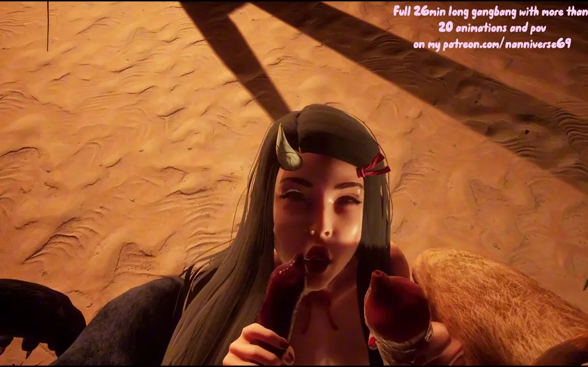 NEZUKBANG (Nesuko gangbang by many monsters)