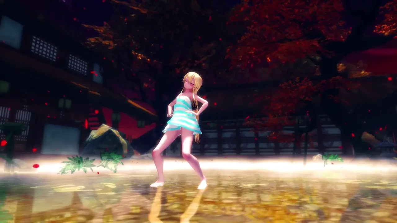 Shimakaze - Up & Down (ver. 2) [MMD R15] Hamselvish