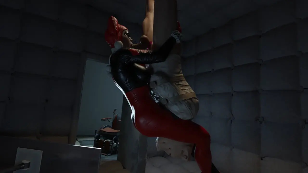 Harley getting freaky
