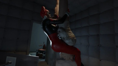 Harley getting freaky