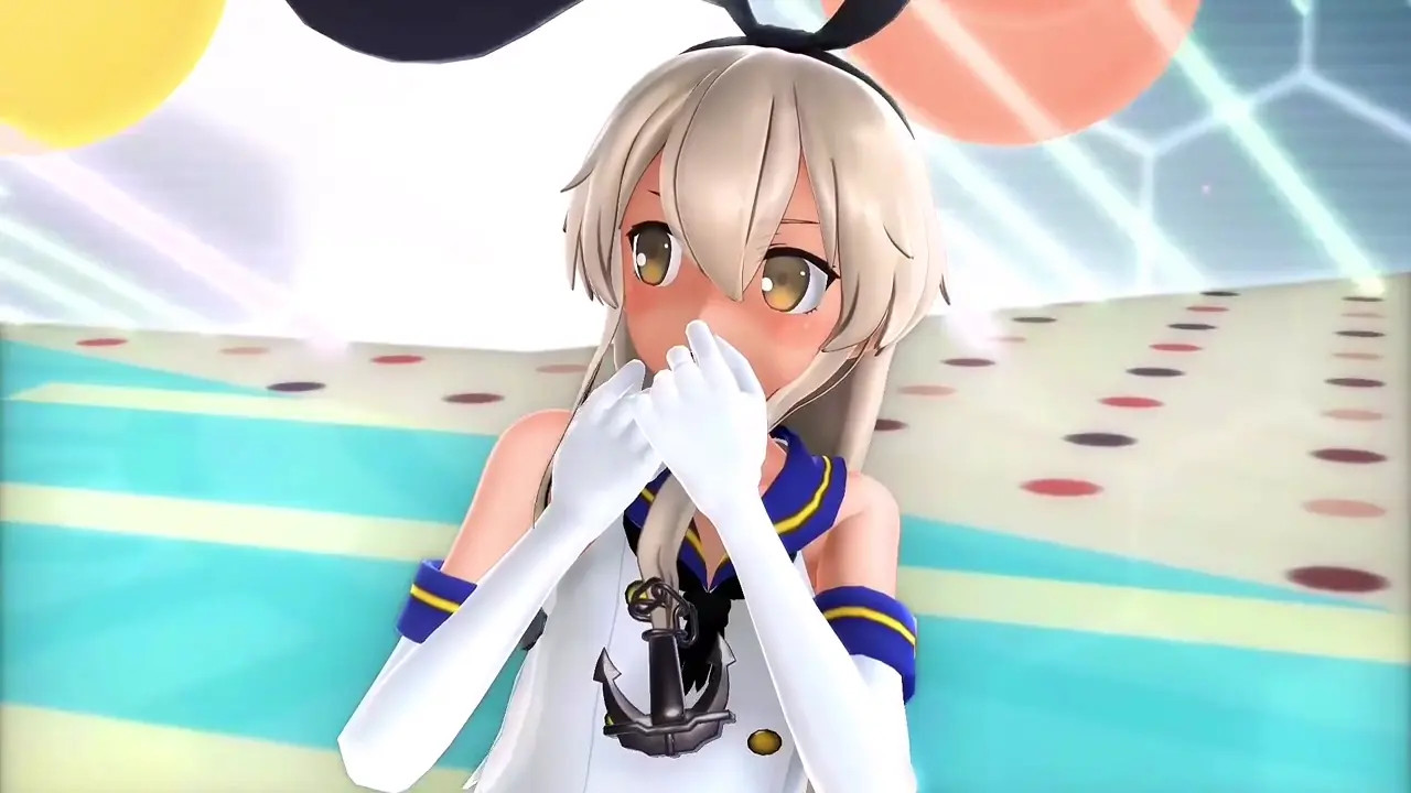 Shimakaze - Electric Angel (Sex Hero) [MMD R18] Meet