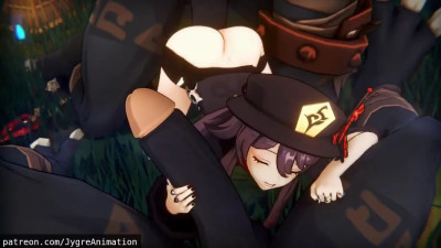 [Release] Hu Tao x Mitachurls - Commission [JygreAnimation]