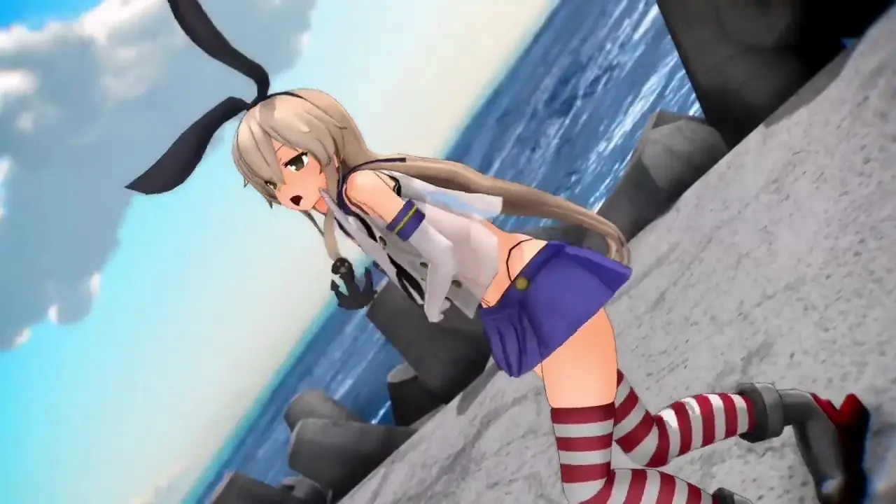 Shimakaze - Miracle [MMD R15] AAA
