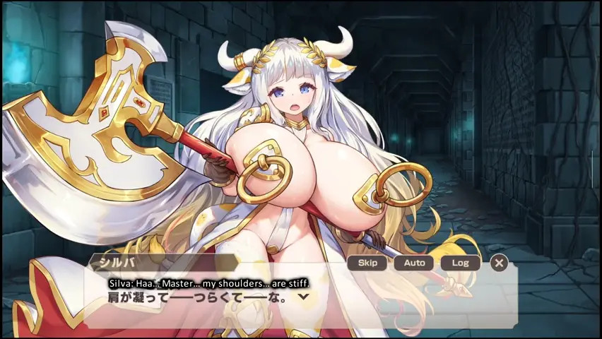 Cow Girl Breastfeeds you with her huge tits - Eroge, Hentai, Big Tits