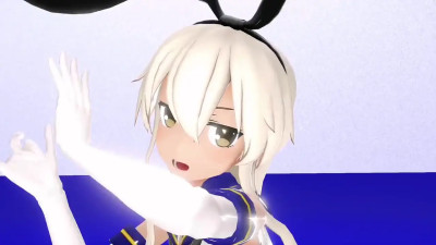 Shimakaze - Jump Up [MMD R18] RubyMMD
