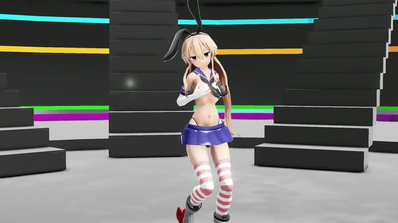 Shimakaze - Dreamin Chuchu [MMD R18] RubyMMD
