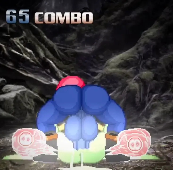 Undyne Slam fuck Mienshao full of Fish meat and gunk