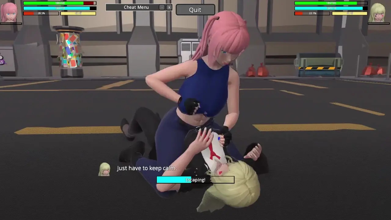 HRSL: Nayla vs Roxxanne Street Fight