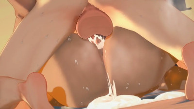 Creampie sex with mirko