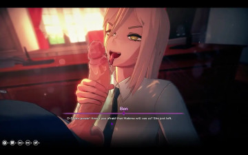 My hentai fantasy power blowjob