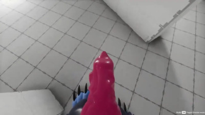 Cock vore by @causticcrux