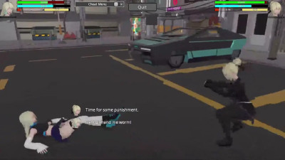 HRSL: Artoria vs Morgana Street Fight