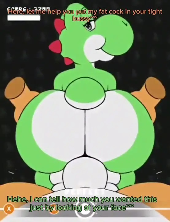 Yoshi Gets Fucked By Orange Yoshi Pt.1 (Captions)