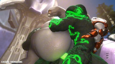 Sangheili takes 2 snake men edit