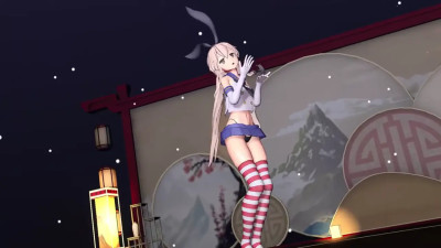 Shimakaze - Idol [MMD R15] GuraMMD