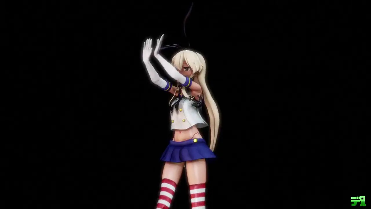 Shimakaze - Happy Halloween [MMD R15] Delor
