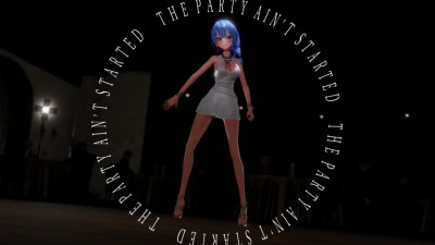 [4kmmd]BIBBIDEBA Hoshimachi Suisei Mini-Skirt