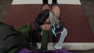 luna snow fucked by hulk (marvel rivals)