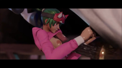 Egirl Kiriko x Horse barn sex