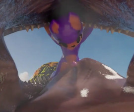 Oral vore by silly roll