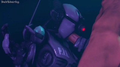 Assaultron Blowjob