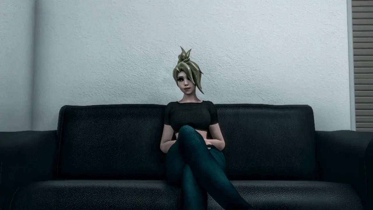 Mercy's Casting Couch RUS DUB 4K