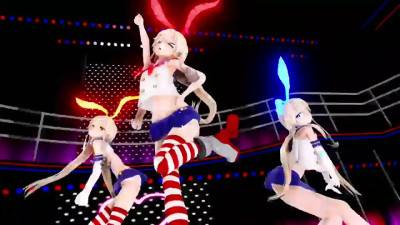 Shimakaze x3 - Gee [MMD R15] RubyMMD