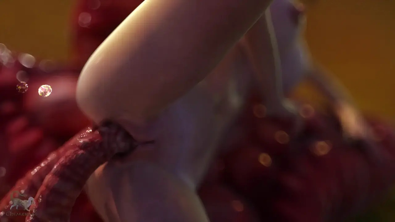 Horny Elf Slut Loves Tentacle Fucking