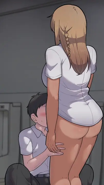 Reverse Blowjob Toilet