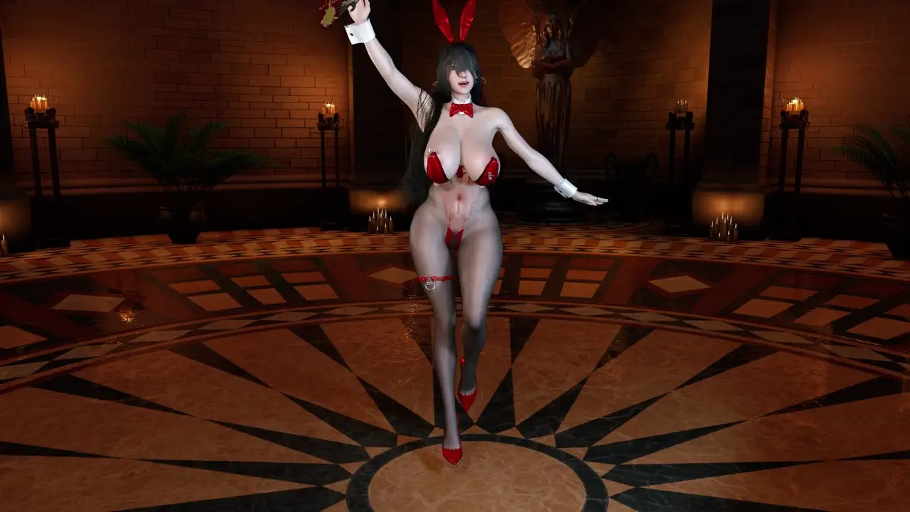 tifa fan bunny dance