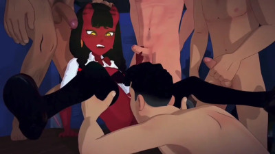 Meru’s Gangbang (Extended Scene0