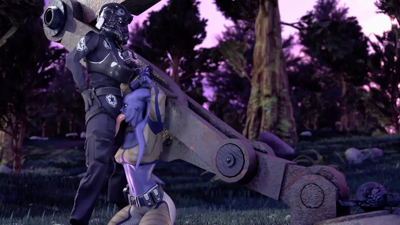 jedi get caught on forest planet