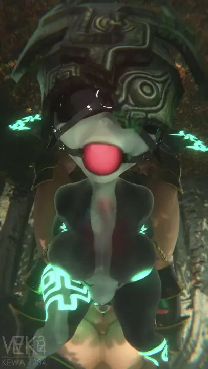 Naughty gremlin got caught and used as toy