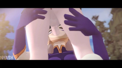 Mina Ashido X Mount Lady.