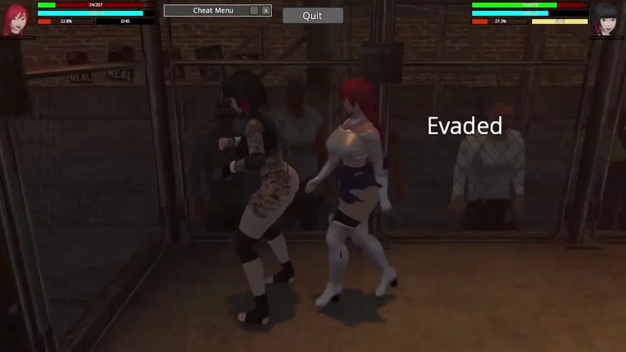 HRSL: Erza Scarlet vs Yuri Street Fight