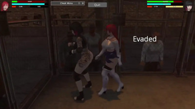 HRSL: Erza Scarlet vs Yuri Street Fight