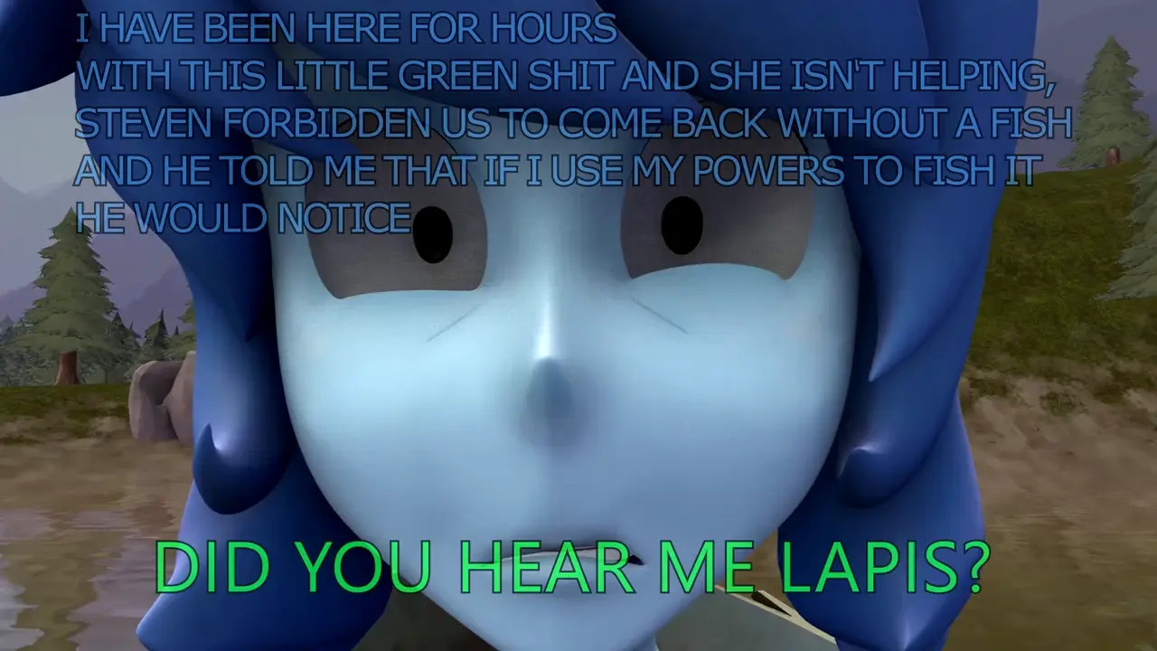 Lapis has had it with Peridot
