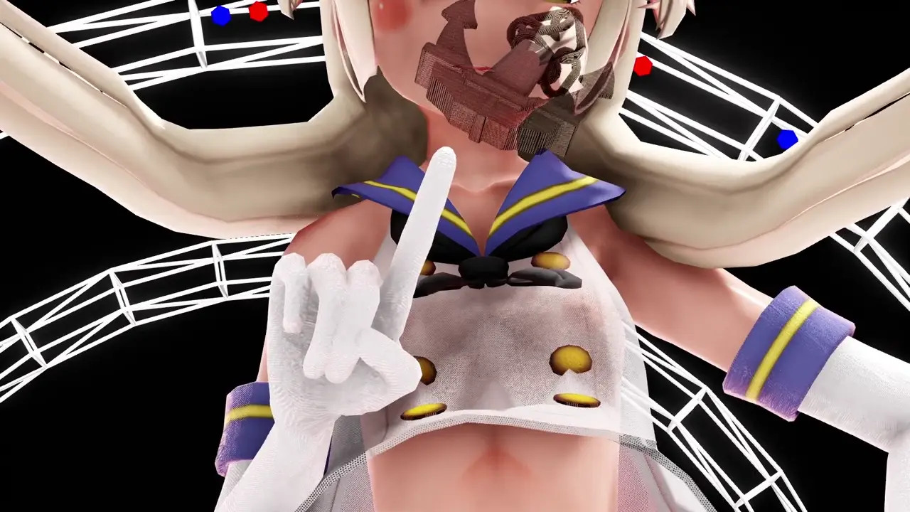Shimakaze - Just get stepped on [MMD R18] RubyMMD