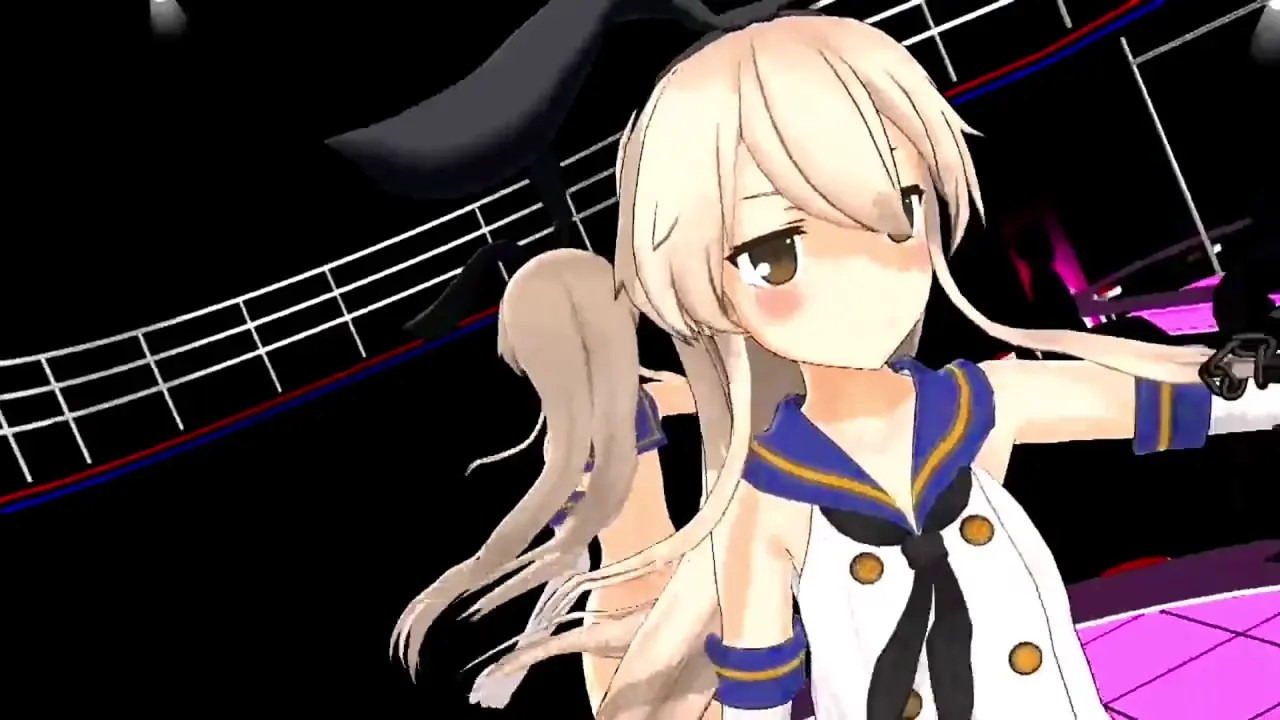 Shimakaze - Delusion [MMD R18] RubyMMD