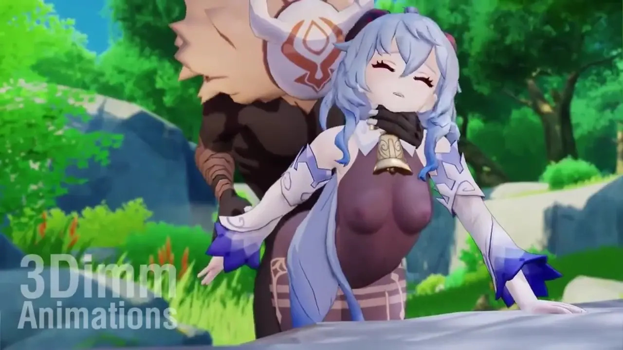 Genshin Impact Ganyu X Hilichurls Compilation