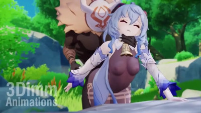 Genshin Impact Ganyu X Hilichurls Compilation