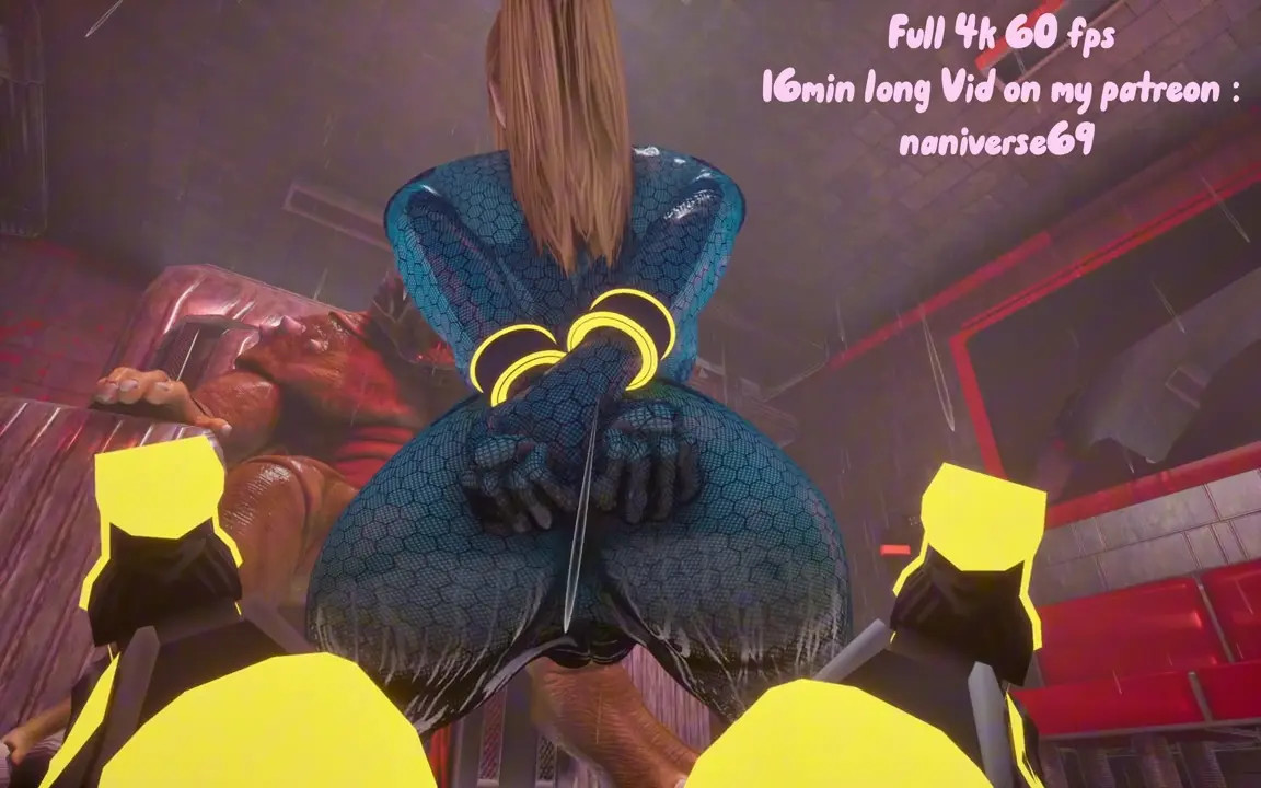 Samus Aran Metroid captured by Umbrella