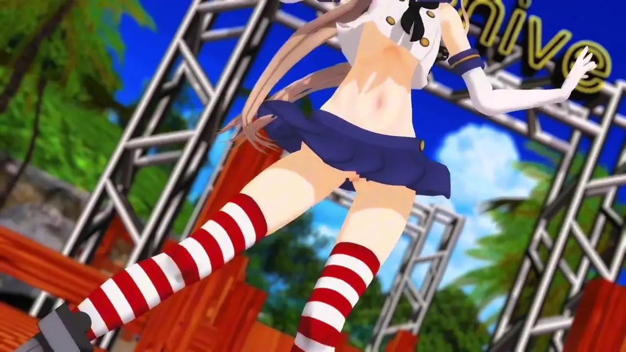 Shimakaze - Shake It (ver. 2) [MMD R18] raWfOdoG