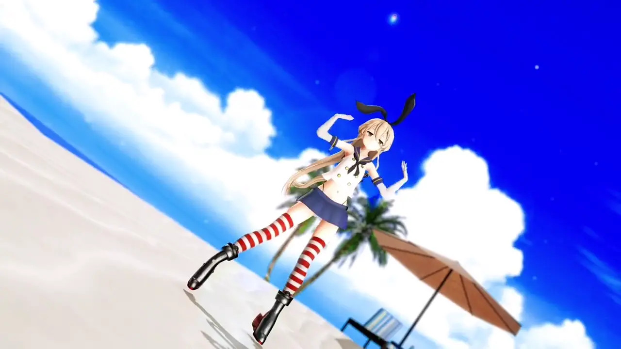 Shimakaze - Shake It [MMD R15] raWfOdoG